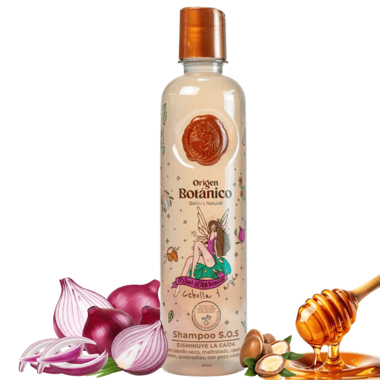 Shampoo S.O.S. con Cebolla y Argán