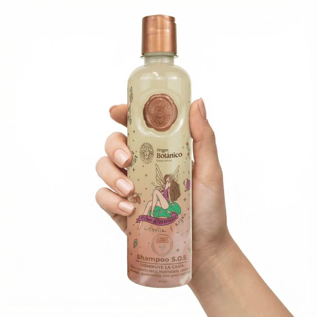 Shampoo S.O.S. con Cebolla y Argán