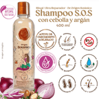 Shampoo S.O.S. con Cebolla y Argán
