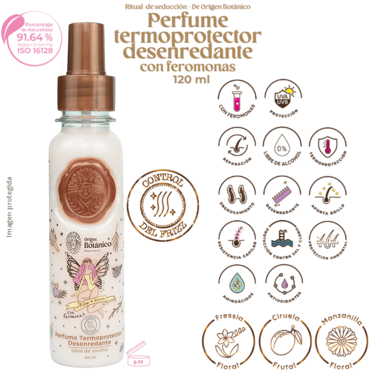 Perfume Termoprotector Desenredante - Ritual de Seducción